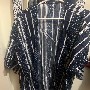 Soft cotton/linen material cover up